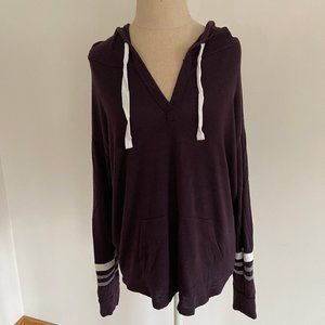 MIX BY 41 HAWTHORN Kallon Brushed Knit Hoodie SZ L